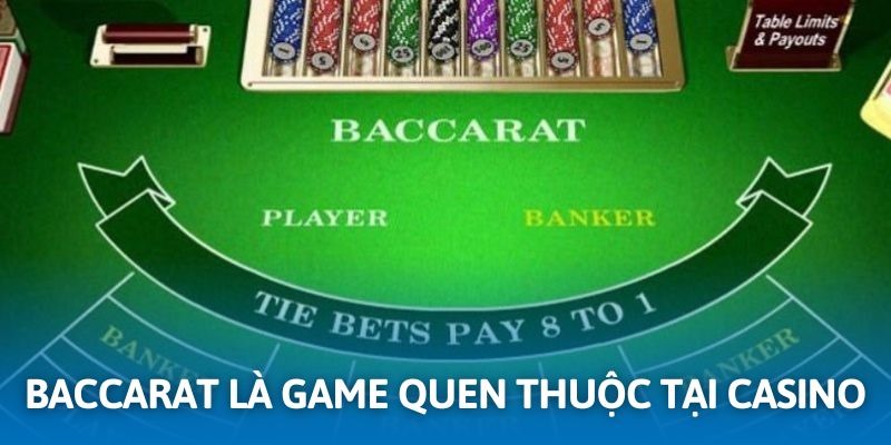 Baccarat là tựa game có luật chơi đơn giản tại sòng bài online